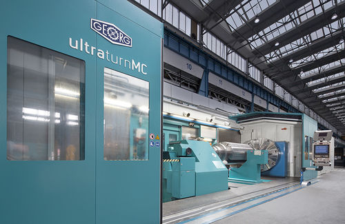 3轴加工中心 - ultraturn MC - HEINRICH GEORG GmbH - 卧式 / 用于金属 / 用于大型工件
