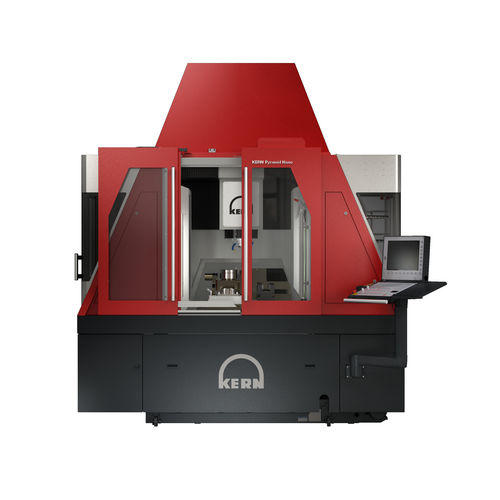 5轴CNC加工中心 - KERN Pyramid Nano - Kern Microtechnik GmbH - 立式 / 用于陶瓷 / 用于大型工件
