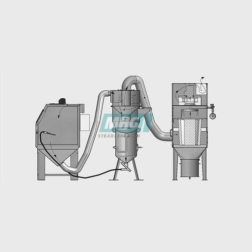 压力式喷砂间 - MHG Strahlanlagen GmbH - 手动 / 紧凑型