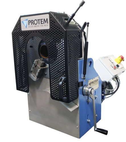 便携式外卡式切管机 - MF170 - PROTEM - 冷 / 磨斜棱 / 用于管道末端