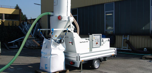 灰尘吸气设备 - VacTrailer S-2 - Wieland Lufttechnik GmbH + Co.KG - 工业 / 固定