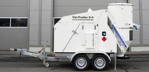 灰尘吸气设备 - VacTrailer S-4 - Wieland Lufttechnik GmbH + Co.KG - 工业 / 移动式