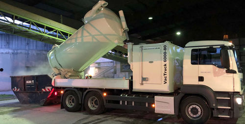 抽吸卡车 - VacTruck - Wieland Lufttechnik GmbH + Co.KG - 3车轴 / 再生资源产业
