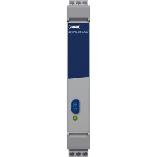 DIN导轨温度变送器 - dTRANS T06 Junior - JUMO GmbH & Co. KG - RTD / 热电偶 / 2线式
