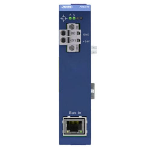 中央路由器 - 705043 - JUMO GmbH & Co. KG - RJ45 / DIN导轨 / 1 个端口
