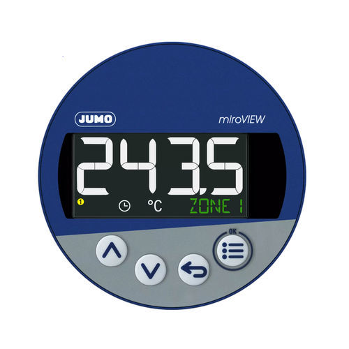 数字指示器 - miroVIEW - JUMO GmbH & Co. KG - 温度 / 面板型 / 用于RTD传感器
