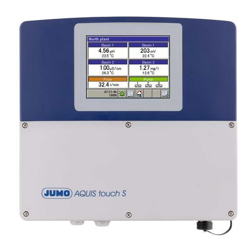 电导率多参数控制器 - AQUIS touch S - JUMO GmbH & Co. KG - ORP / pH / 游离氯