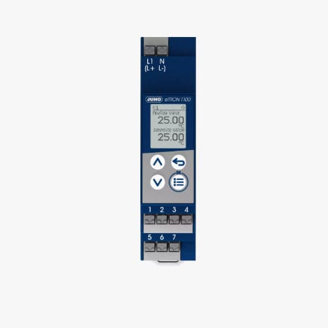电子温控器 - eTRON T100 - JUMO Group - LCD显示 / 单回路 / PID
