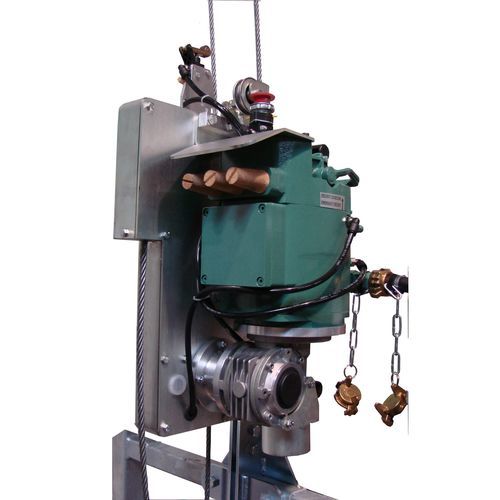 气动绞车 - p.lift 500 - Fixator - 钢缆 / 载人 / 用于悬挂平台