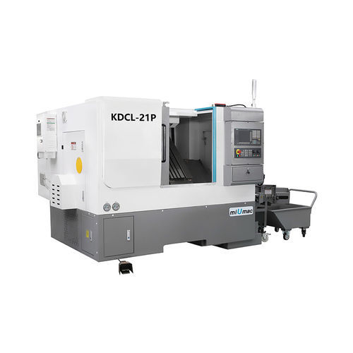 CNC数控车削加工中心 - KDCL-21P - Zhejiang KAIDA Machine Tool CO., LTD. - 双轴 / 斜凳 / A2-5