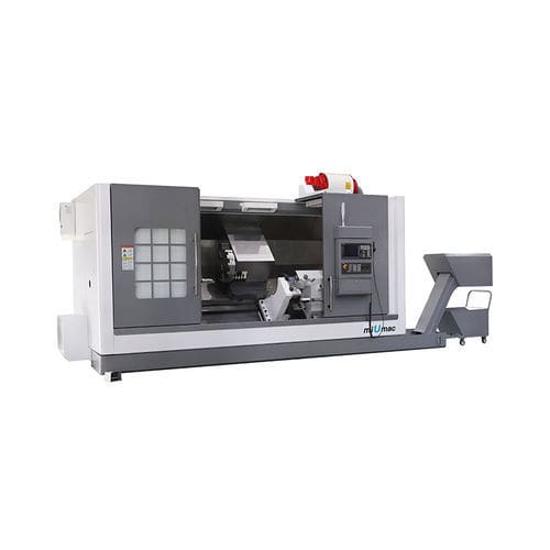 CNC数控车削加工中心 - KDCL-35B - Zhejiang KAIDA Machine Tool CO., LTD. - 双轴 / 斜凳 / A2-11
