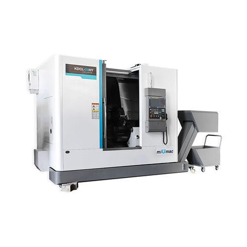 CNC数控车削加工中心 - KDCL-28HY - Zhejiang KAIDA Machine Tool CO., LTD. - 3轴 / 斜凳 / A2-6