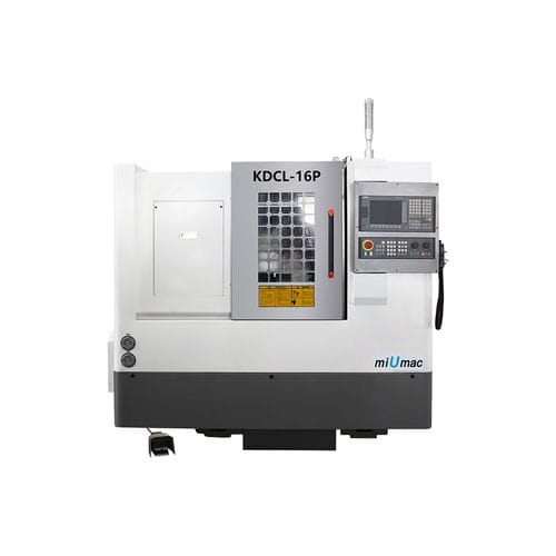 CNC数控车削加工中心 - KDCL-16P - Zhejiang KAIDA Machine Tool CO., LTD. - 双轴 / 斜凳 / A2-5