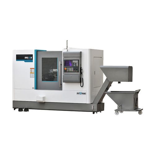 CNC数控车削加工中心 - KDCL-28H - Zhejiang KAIDA Machine Tool CO., LTD. - 双轴 / 斜凳 / A2-6
