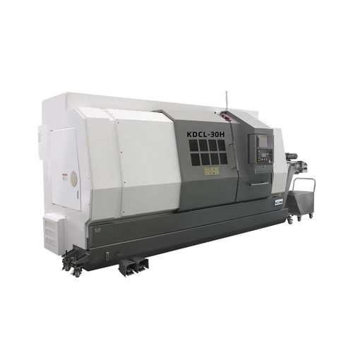 CNC数控车削加工中心 - KDCL-30H - Zhejiang KAIDA Machine Tool CO., LTD. - 双轴 / 斜凳 / A2-8