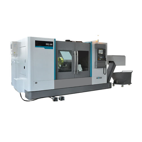 CNC数控车削加工中心 - KDCL-50B - Zhejiang KAIDA Machine Tool CO., LTD. - 双轴 / 斜凳 / 12工具