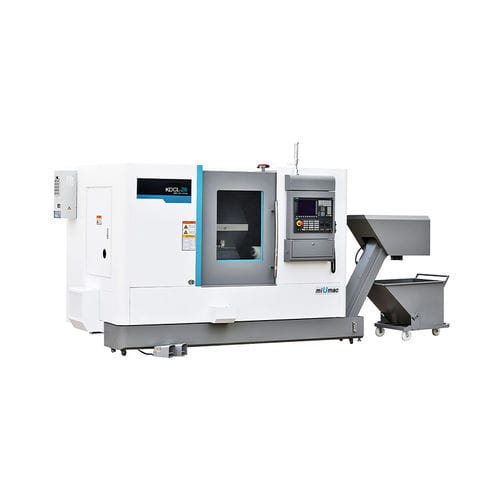 CNC数控车削加工中心 - KDCL-28H - Zhejiang KAIDA Machine Tool CO., LTD. - 双轴 / 斜凳 / A2-6