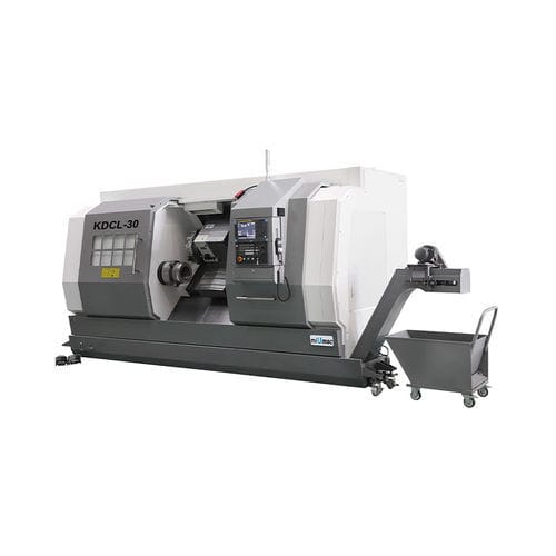 CNC数控车削加工中心 - KDCL-30H - Zhejiang KAIDA Machine Tool CO., LTD. - 双轴 / 斜凳 / A2-8