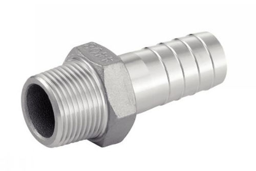 管道液压适配器 - 5264 - BENE INOX - 公型凹槽 / 不锈钢 / 六角形