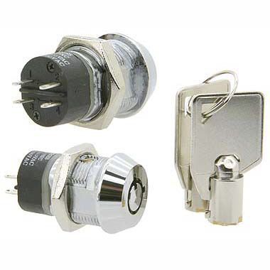 钥匙型开关 - S206 series - Camlock Systems - 双极 / 机电