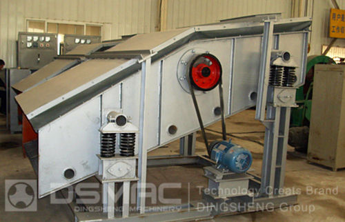 建筑工地筛选机 - ZK series  - Zhengzhou Dingsheng Engineering Technology Co., Ltd. - 线性振动 / 碳 / 用于颗粒