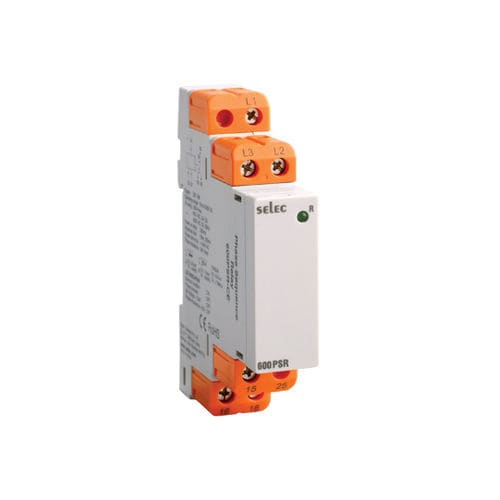 电压控制继电器 - 600PSR - SELEC Controls Pvt. Ltd. - 相位顺序 / 1NO/NF / 交流