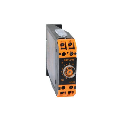 过压保护继电器 - 800VPR-3 - SELEC Controls Pvt. Ltd. - 欠压 / 相位顺序 / 1NO/NF
