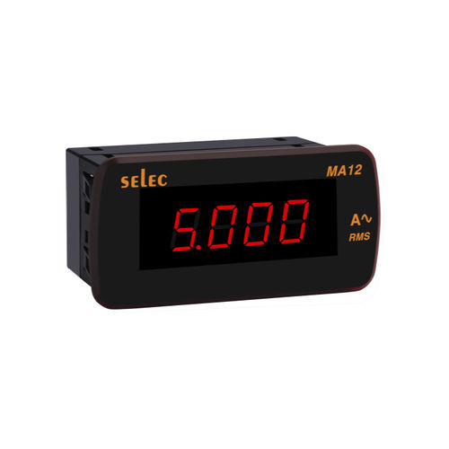 数字安培表 - MA12 series - SELEC Controls Pvt. Ltd. - 交流 / 单相 / 面板式