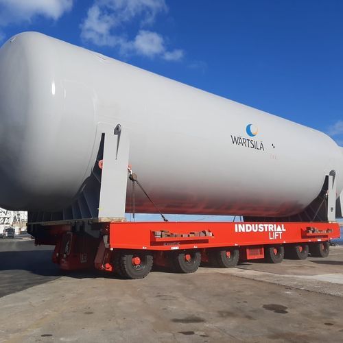 柴油机自走式拖车 - IL400M-90°DSC - INDUSTRIAL LIFT - 6车轴 / 升降 / 托盘