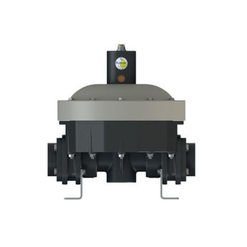 隔膜脉动阻尼器 - D050  - FLUIMAC - 气动 / 塑料 / 铝框架