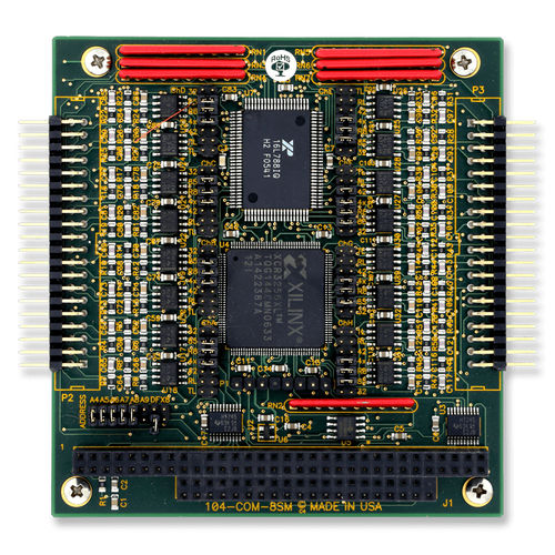 RS422/RS485通信卡 - 104-COM-8SM-T - ACCES I/O Products, Inc. - 串行 / PC/104 / 双通