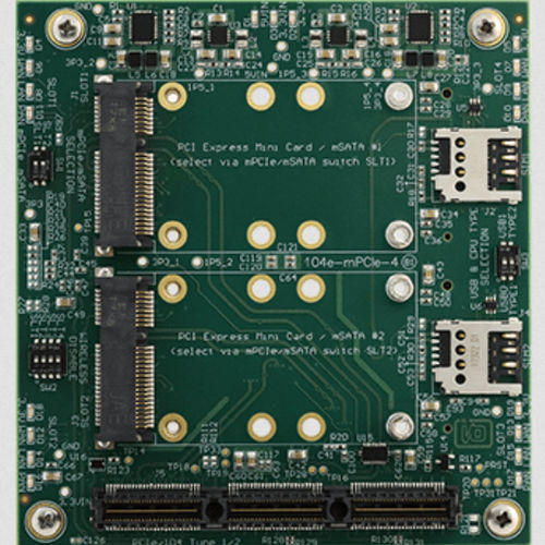 工业基板 - 104e-mPCIe-4 - ACCES I/O Products, Inc.