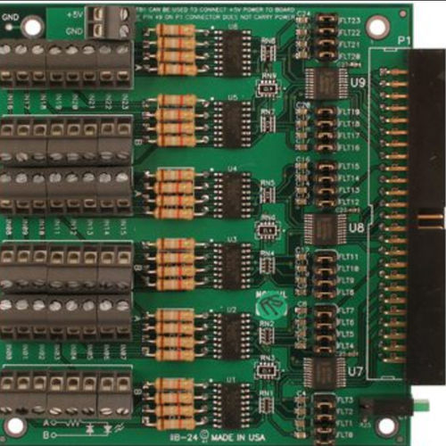 数字输入卡 - IIB-24 - ACCES I/O Products, Inc. - TTL / 底板安装 / 跳线