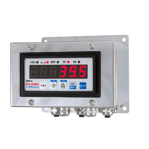 LED显示称重仪表 - WIN 5  - Nobel Weighing Systems - 壁挂安装 / IP65 / 不锈钢
