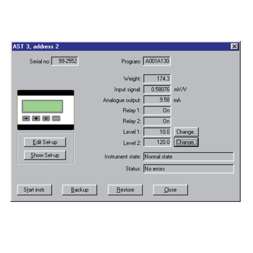监控软件 - DeltaCom - Nobel Weighing Systems - 校准 / 配置 / Windows