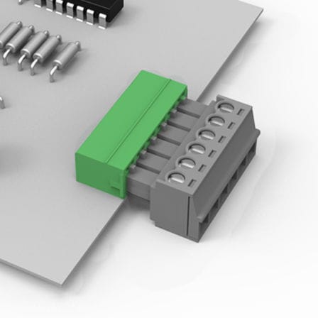 板对线连接器 - LZ1R-3.81 series - Elinker Electric - PCB / 扁平 / 母端