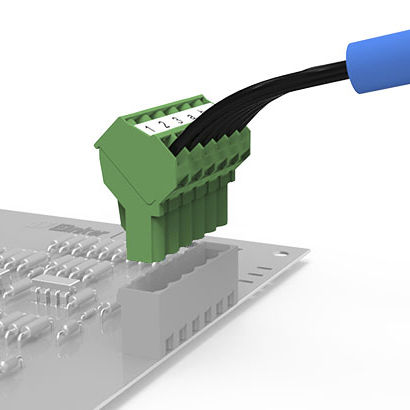 PCB印刷电路板接线盒 - LC4-5.08 - Elinker Electric - 螺钉连接 / 塑料