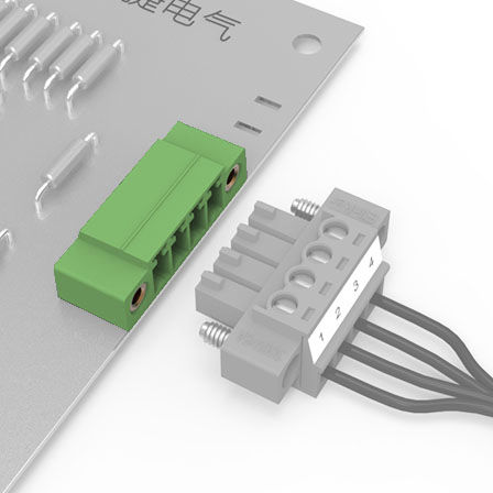 PCB印刷电路板接线盒 - LZ1RM-3.81 - Elinker Electric - 螺钉连接 / 塑料