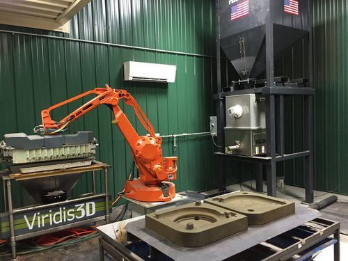 砂子3D打印机 - Viridis3D - Envisiontec - 用于模具制造 / 粘合剂喷射 / 大尺寸
