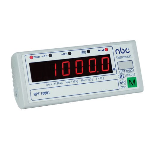 数码称重仪表 - CPT 02 - NBC Elettronica Group Srl - 台式 / 壁挂安装 / 密封防尘