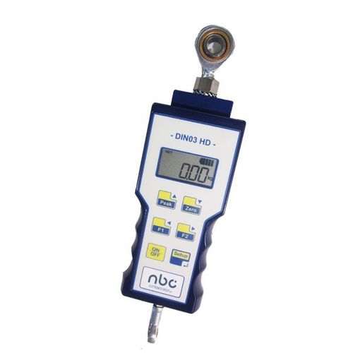 数码推拉力计 - DIN 03 - NBC Elettronica Group Srl - 便携式 / 带数据记录器