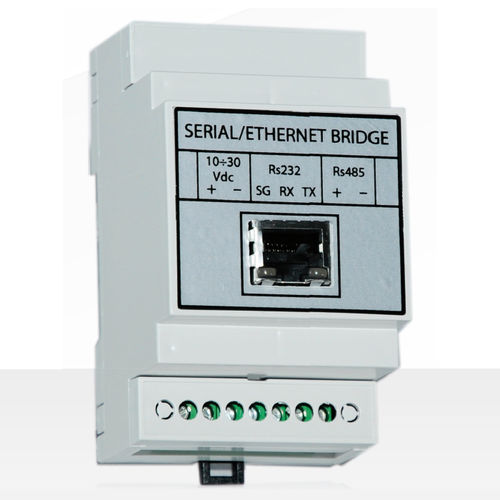 串口转以太网变流器模块 - NBC Elettronica Group Srl - RS232 / DIN导轨