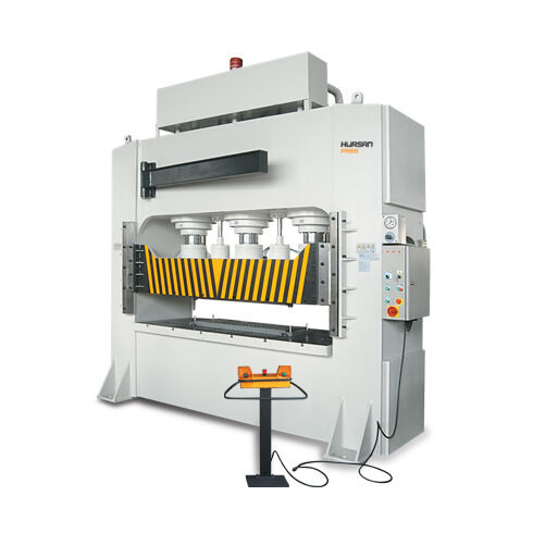 液压机 - 77/580 - Hursan Hydraulic Press - 深伸拉成型 / 工艺流程 / 用于钢板