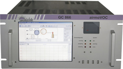 气相色谱分析仪 - airmoVOC C10-C40 - CHROMATOTEC - 工艺流程 / FID / 火焰离子化