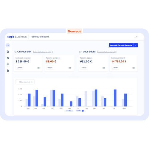预算软件 - Cegid Business  - CEGID - 管理 / 追踪 / CRM