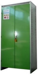 车间柜 - 2 000 x 1 000 x 500 mm - numak srl - 猫脚 / 双门 / 电镀钢