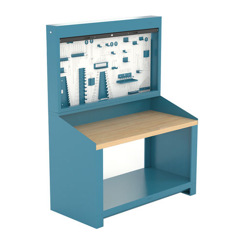 钢工作台 - 150 series - HECO - 带工具板