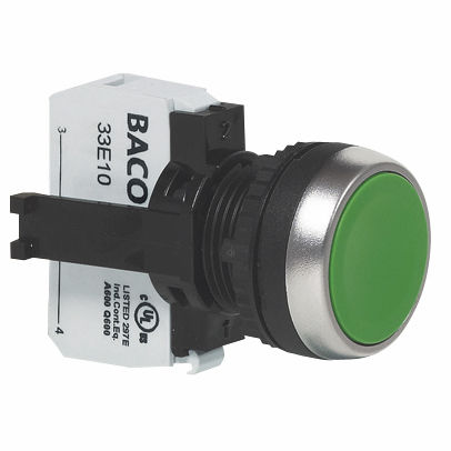 触摸屏按钮式开关 - BACO - IP66 / 标准 / 机电