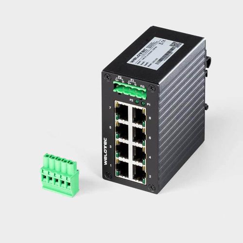 非管理型网络交换机 - UGS-208 - Welotec GmbH - 8端口 / 千兆以太网 / 2 级