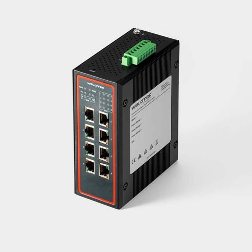 PoE网络交换机 - UGS-408-4PoE-24V - Welotec GmbH - 非管理型 / 8端口 / 千兆以太网